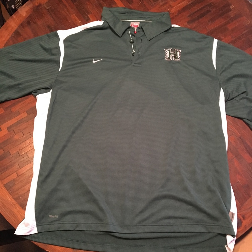 Nike XXL fitDry Hawaii Team Shirt
